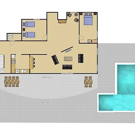 Vila Puerto Del Carmen Sleeps 12 Pool Air Con Wifi